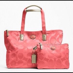 Coach getaway signature packable weekender Coach getaway signature packable weekender