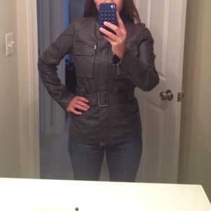 Zara faux leather moto jacket Zara faux leather moto jacket