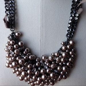 Host Pick!! J. Crew Pearl Supernova Necklace Host Pick!! J. Crew Pearl Supernova Necklace