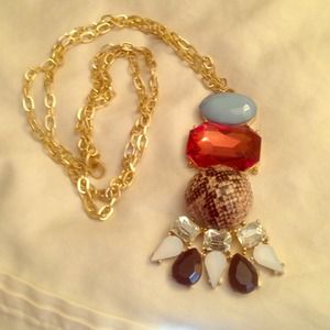 Snakeskin stone necklace Snakeskin stone necklace