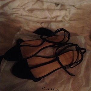 Zara flat sandals Zara flat sandals