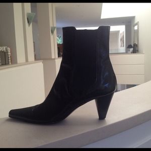 Weatherproof Patent Bootie Weatherproof Patent Bootie