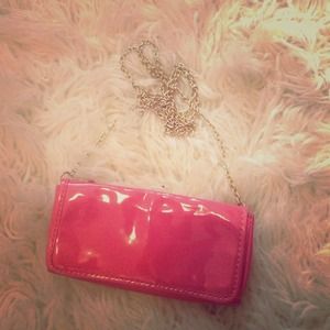 J. Crew coral patent leather cross body J. Crew coral patent leather cross body