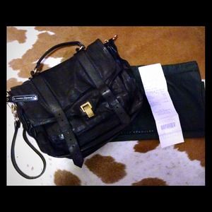 Proenza Schouler PS1 Large - Navy/Midnight Color Proenza Schouler PS1 Large - Navy/Midnight Color