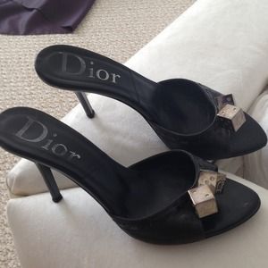 Dior dice mule size 6 Dior dice mule size 6