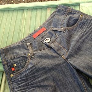 Level 99 Denim gauchos for Anthropologie Level 99 Denim gauchos for Anthropologie