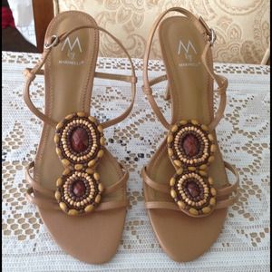 Marinelli Shoes - Beaded Sandals Marinelli Shoes - Beaded Sandals