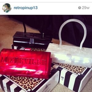 Lucite Lux De Ville purse Lucite Lux De Ville purse