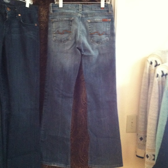 7 for all Mankind Denim - Seven 7 For All Mankind Boot Cut Jeans 26 2 7 for all Mankind Denim - Seven 7 For All Mankind Boot Cut Jeans 26 2