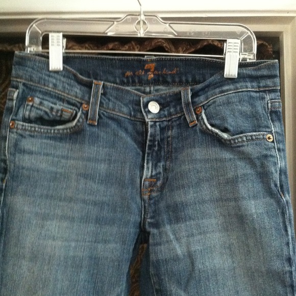 7 for all Mankind Denim - Seven 7 For All Mankind Boot Cut Jeans 26 3 7 for all Mankind Denim - Seven 7 For All Mankind Boot Cut Jeans 26 3