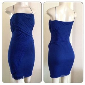 Zara Little Blue Dress Zara Little Blue Dress