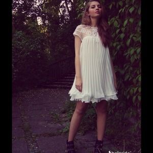 HOST PICKNew white Babydoll dress XS/S HOST PICKNew white Babydoll dress XS/S