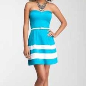 BEBE Strapless Summer Dress BEBE Strapless Summer Dress