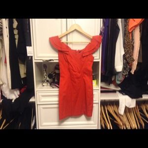 Asos red dress sz 6 Asos red dress sz 6