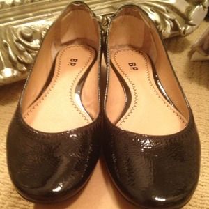 BP Black Patent Flats BP Black Patent Flats