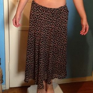 Floral maxi skirt Floral maxi skirt