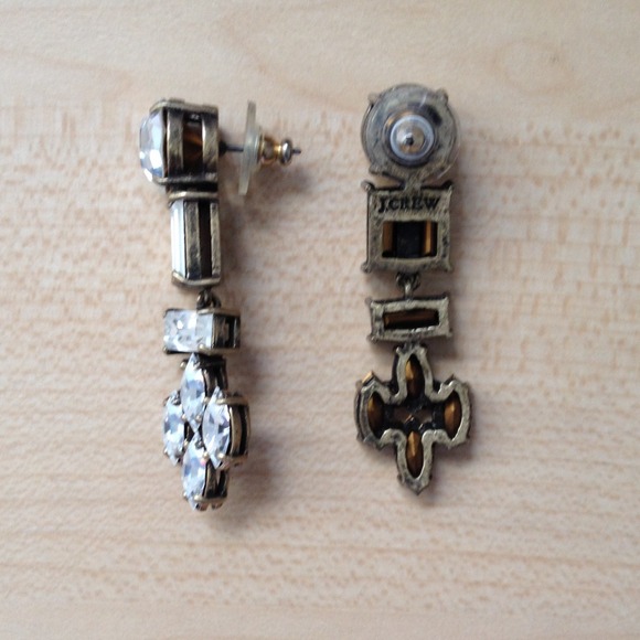 J. Crew Jewelry - RESERVED J. Crew crystal drop earrings 2 J. Crew Jewelry - RESERVED J. Crew crystal drop earrings 2