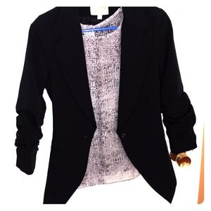 Black Elizabeth and James blazer Black Elizabeth and James blazer