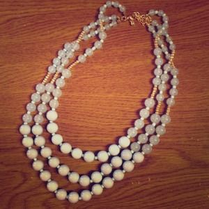 BUNDLED Gold and Blue beaded statement necklace BUNDLED Gold and Blue beaded statement necklace