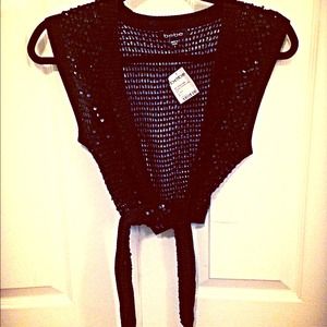 bebe Tops - 🌟NWT🌟 Bebe sequin black vest!💥sale! bebe Tops - 🌟NWT🌟 Bebe sequin black vest!💥sale!