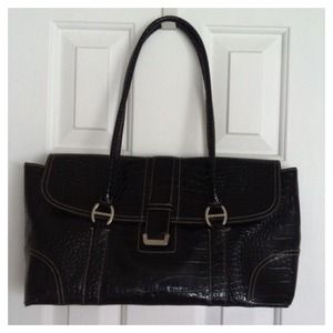 Liz Claiborne Black Handbag / Purse Liz Claiborne Black Handbag / Purse