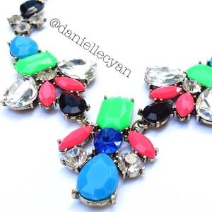 Neon statement necklace Neon statement necklace