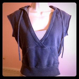 ⚡️️Rad Short Sleeve Distressed Joie Hoodie HP⚡️ ⚡️️Rad Short Sleeve Distressed Joie Hoodie HP⚡️