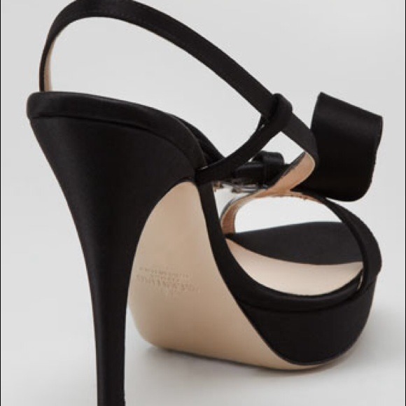 Valentino Shoes - Valentino PVC & Black Satin Bow Sandal 10 NWTB 3 Valentino Shoes - Valentino PVC & Black Satin Bow Sandal 10 NWTB 3