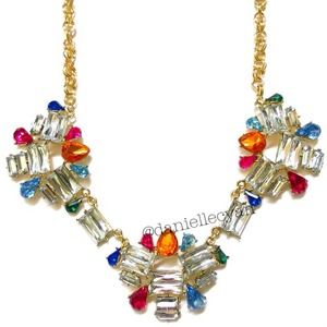 Jewel tone statement necklace Jewel tone statement necklace