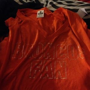 Victoria secret shirt broncos brand new with tags! Victoria secret shirt broncos brand new with tags!