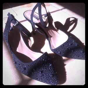ZARA Spiked Pointed Ankle-strap heels ZARA Spiked Pointed Ankle-strap heels