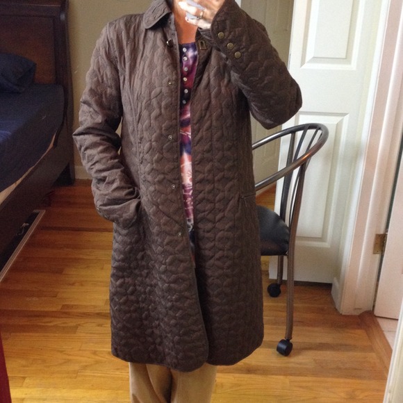 Carole little Outerwear - CAROLE LITTLE brown quilted coat Carole little Outerwear - CAROLE LITTLE brown quilted coat