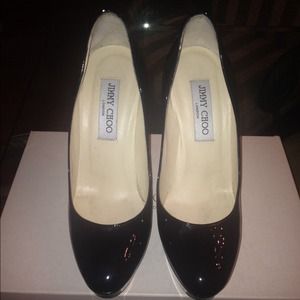 Rarely worn Jimmy Choo patent leather heels Rarely worn Jimmy Choo patent leather heels