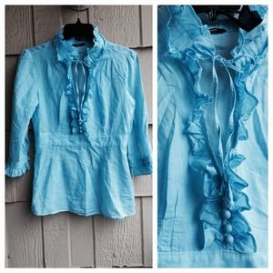 J. Crew Tops - J. Crew Ruffled Blouse Top J. Crew Tops - J. Crew Ruffled Blouse Top