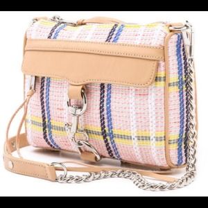 ๏HOST PICK Rebecca Minkoff plaid stripe mini Mac ๏HOST PICK Rebecca Minkoff plaid stripe mini Mac