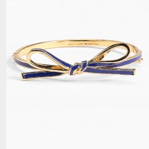 kate spade Jewelry - ks navy skinny mini bow bangle bracelet kate spade Jewelry - ks navy skinny mini bow bangle bracelet