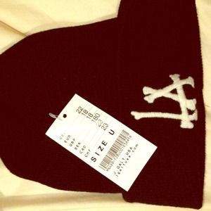 John Galt by Brandy Melville LA bones beanie John Galt by Brandy Melville LA bones beanie