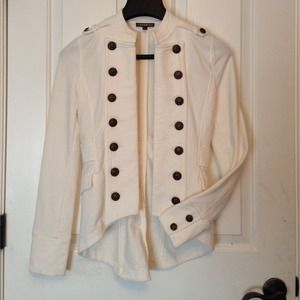 NWOT OFF WHITE MILITARY STYLE JACKET NWOT OFF WHITE MILITARY STYLE JACKET