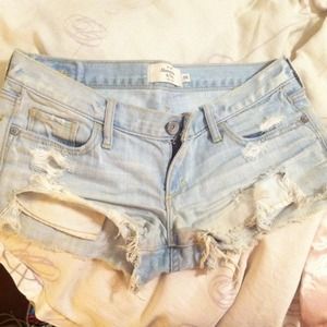 Abercrombie and Fitch Denim Jean Shorts Abercrombie and Fitch Denim Jean Shorts