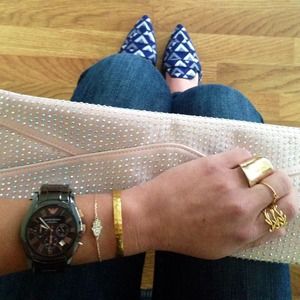 Zara blue flats size 39 8 Zara blue flats size 39 8