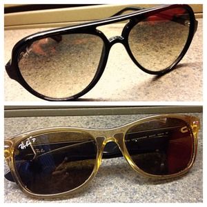2 pair authentic RayBans 2 pair authentic RayBans