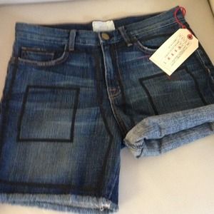 Current Elliott denim short Current Elliott denim short