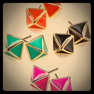 ✨COLOR CHOICE✨ Rebecca Minkoff Stamped Studs ✨COLOR CHOICE✨ Rebecca Minkoff Stamped Studs