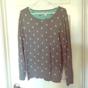Old Navy Polka dot sweater Old Navy Polka dot sweater