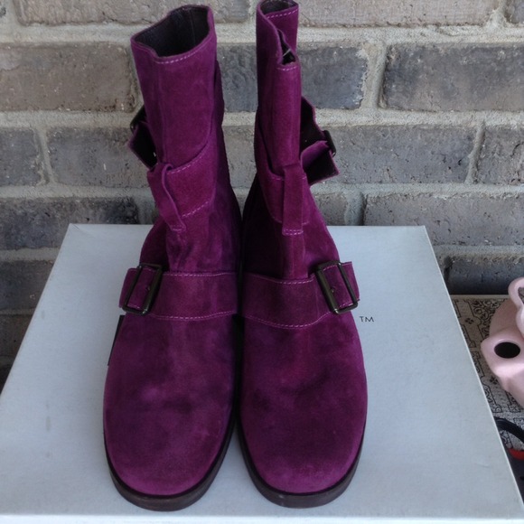 Pour la Victoire Boots - Pour la victoire purple boots 2 Pour la Victoire Boots - Pour la victoire purple boots 2