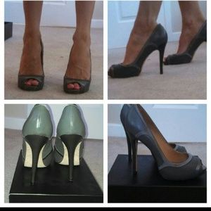 L.A.M.B Leighton peep toe pumps REDUCED!!!! L.A.M.B Leighton peep toe pumps REDUCED!!!!