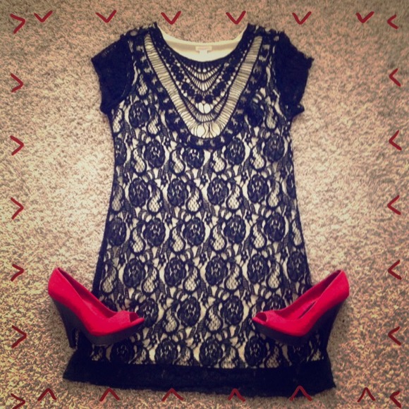 Xhilaration Dresses & Skirts - Gorgeous Black Lace Dress Xhilaration Dresses & Skirts - Gorgeous Black Lace Dress