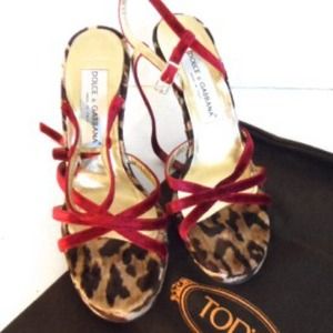  CCO! Dolce & Gabbana Leopard Print Heels 38 CCO! Dolce & Gabbana Leopard Print Heels 38