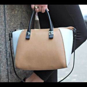 Zara Handbags - SOLD Zara Colorblocked Satchel Zara Handbags - SOLD Zara Colorblocked Satchel