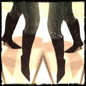  BP Black Suede Boots BP Black Suede Boots
